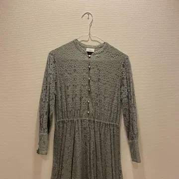 레베카 부티크 레이스 긴팔 원피스