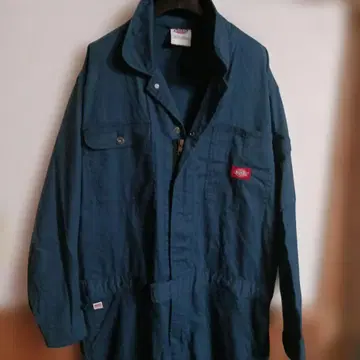 Dickies 다크 블루 오버롤 작업복