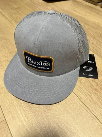 새상품 Brixton 그레이 트래커 캡