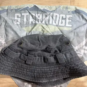 STABRIDGE 블랙 버킷햇 XXL