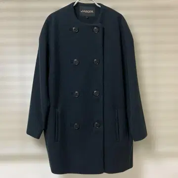 JAEGER 네이비 코트 8 사이즈