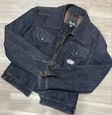 D&G 다크 블루 데님 자켓