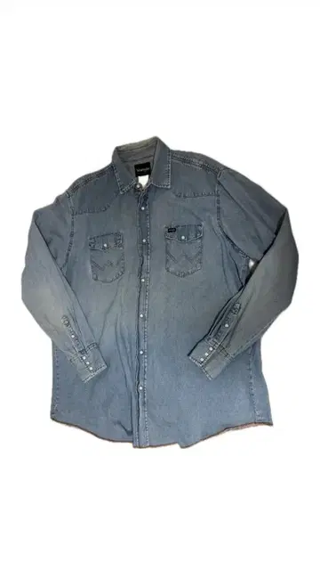 Wrangler 웨스턴 셔츠 데님 셔츠