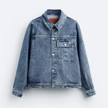 완판 [ ZARA ] 데님 자켓/새상품 L/퍼스트