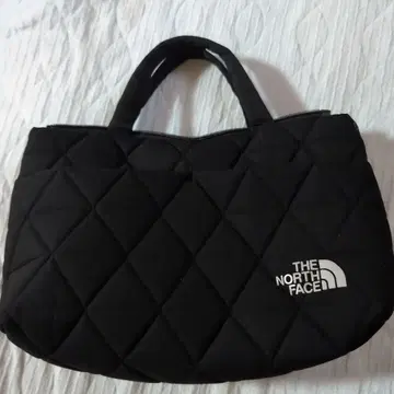THE NORTH FACE 퀼팅 토트백 블랙 2,3회 사용