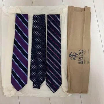 BROOKS BROTHERS 넥타이 3개 세트
