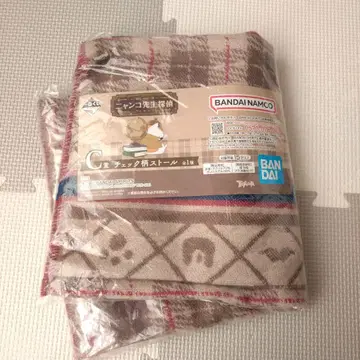 냥코 선생님 탐정 체크 무늬 스톨 나츠메 우인장 1번 복권 담요