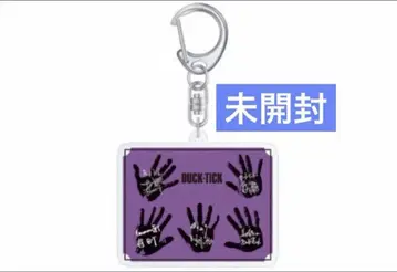 BUCK-TICK 후지오카시 콜라보 손 모양 아크릴 키링 [멤버 집합]