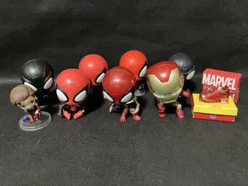 MARVEL 스파이더맨 가챠 피규어 모음