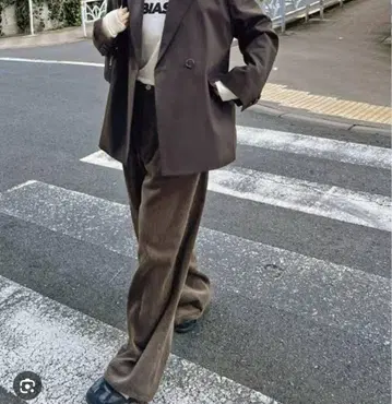 저널 스탠다드 와이드 코듀로이 팬츠