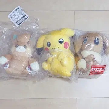 Pokemon collection 1번 복권 봉제 인형