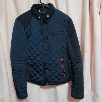 ZARA WOMAN 네이비 퀼팅 자켓 M