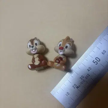 디즈니 칩과 데일 미니 피규어 흔들 목 SEGA 당시 물건