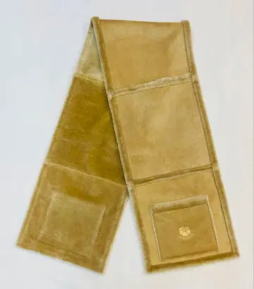 ALBAROSA 초레어 페이크 무스탕 빅 머플러 스톨