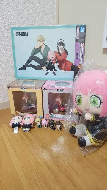 SPY x FAMILY 피규어 세트 아냐 포저 제일복권