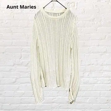 8498 Aunt Maries 앤트마리스 메쉬 니트 튜닉 구제 의류