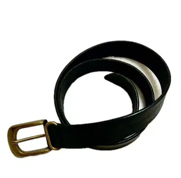 Hender Scheme 블랙 가죽 벨트