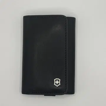 Victorinox 빅토리녹스 가죽 키케이스 블랙 천연 가죽 새상품급