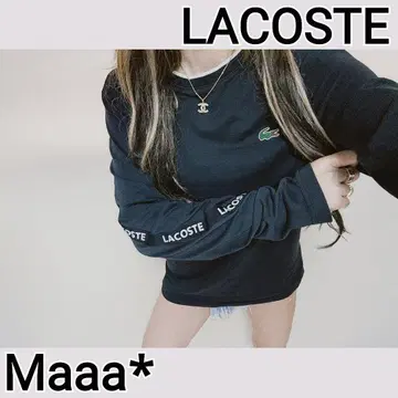오늘의 추천 2 LACOSTE 테이프 로고 초귀염 롱 T 와니
