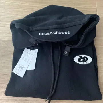 RODEO CROWNS 블랙 후드티