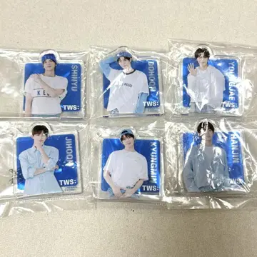TWS 아크릴 참 키링 전원분 풀 멤버