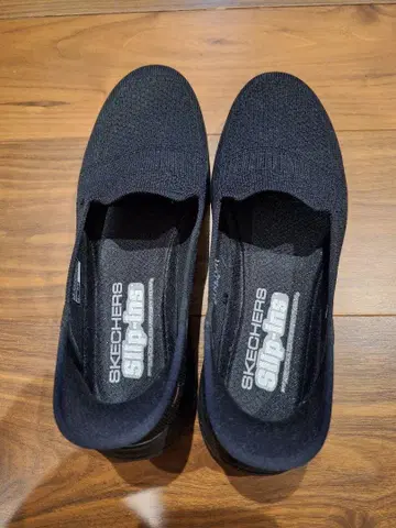 SKECHERS SLIP-INS 슬립온 25cm 블랙