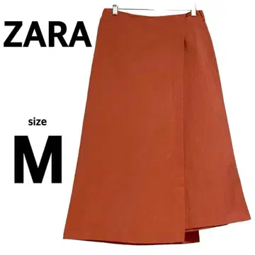 새상품급 ZARA 자라 큐롯 팬츠 비대칭 캐주얼 플레어 [ M ]