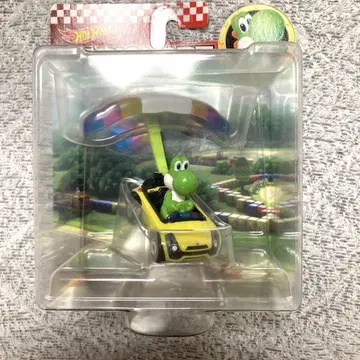 Hot Wheels Yoshi 파라글라이더 포함 마리오 카트
