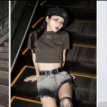 Darich 스터드 로고 컴팩트 티셔츠