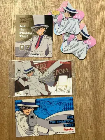121 명탐정 코난 플라자 괴도 키드 스티커 브로마이드