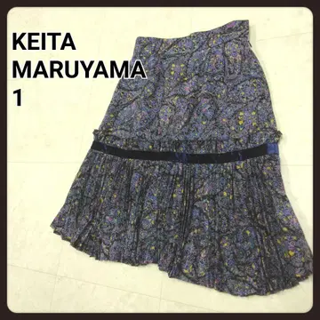 케이타 마루야마 꽃무늬 스커트 1 KEITA MARUYAMA