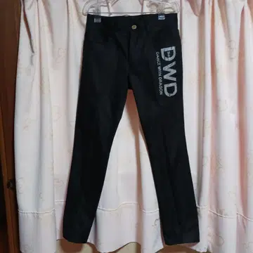 DWD 블랙 팬츠 사이즈 1