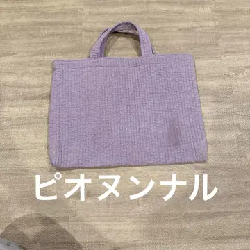 비오는날 피아노 토트백 라벤더