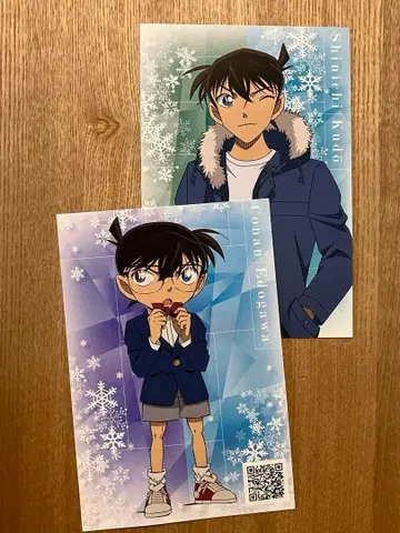 121 명탐정 코난 엽서 에도가와 코난 AR 카메라