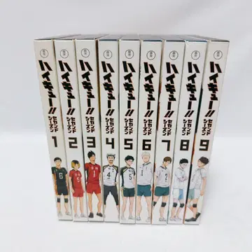 DVD 하이큐!! 세컨드 시즌 전 9권 세트