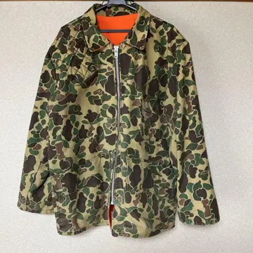 SEARS 헌팅 자켓 TALON 지퍼 리버서블