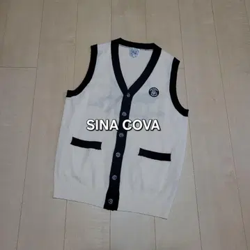 SINA COVA 니트 베스트 시나코바 자켓
