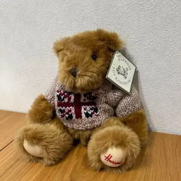 해롯 Harrods 테디베어 봉제 인형 영국 영국 스웨터