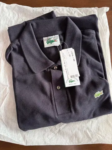 미사용 새상품 라코스테 피케 셔츠 네이비