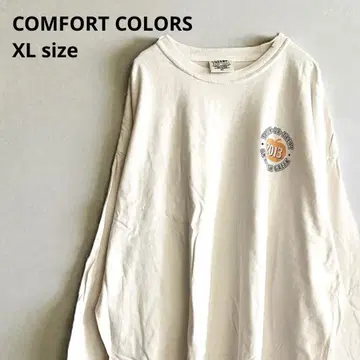 COMFORT COLORS 앞뒤 프린트 티셔츠 XL 사이즈
