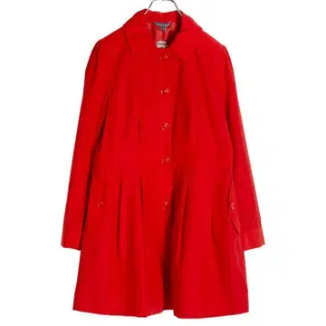 새상품 로라 애슐리 코트 11호 L 레드 빨간색 LAURA ASHLEY