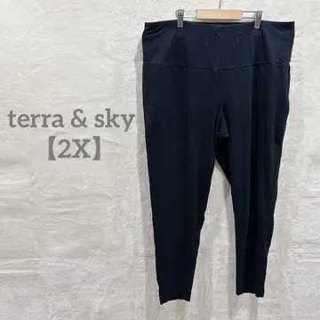 익명 배송 terra & sky [ 2X ] 레깅스 하이웨스트