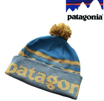 patagonia 폼폼 포함 니트 모자