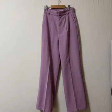 moussy 와이드 팬츠 센터 프레스 겨울 상품