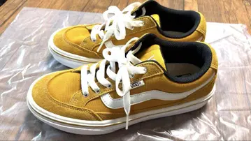 VANS 머스타드 로우컷 스니커즈 24.5cm