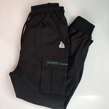 FR2 폴리에스테르 카고 팬츠 블랙 FRP089