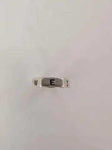 새상품급 WEIRDO NUT RING 실버925 11호