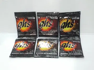 무료배송 미사용 6세트 일렉 기타용 줄 GBH 012 GHS