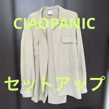 CIAOPANIC 셋업 차오패닉 팬츠 셔츠 상하의 세트