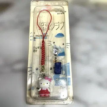 [ 레어 ] 쇼와 클럽 버전 키티 스트랩 참
